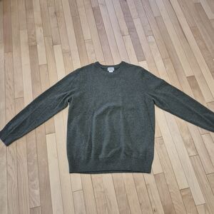 L.L. Bean Lambswool Crewneck Sweater Men's Large Tall
